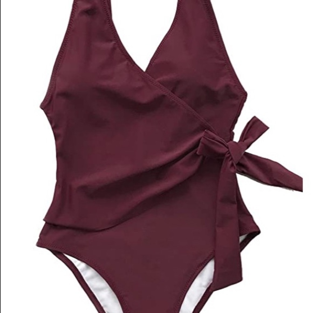 Cupshe Wrap Swimsuit - Picture 4 of 9